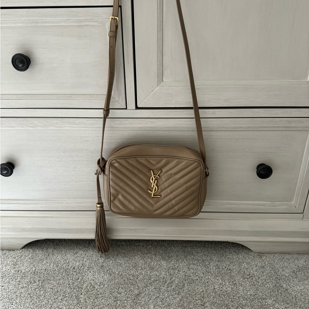 Ysl Lou Camera bag in quilted leather